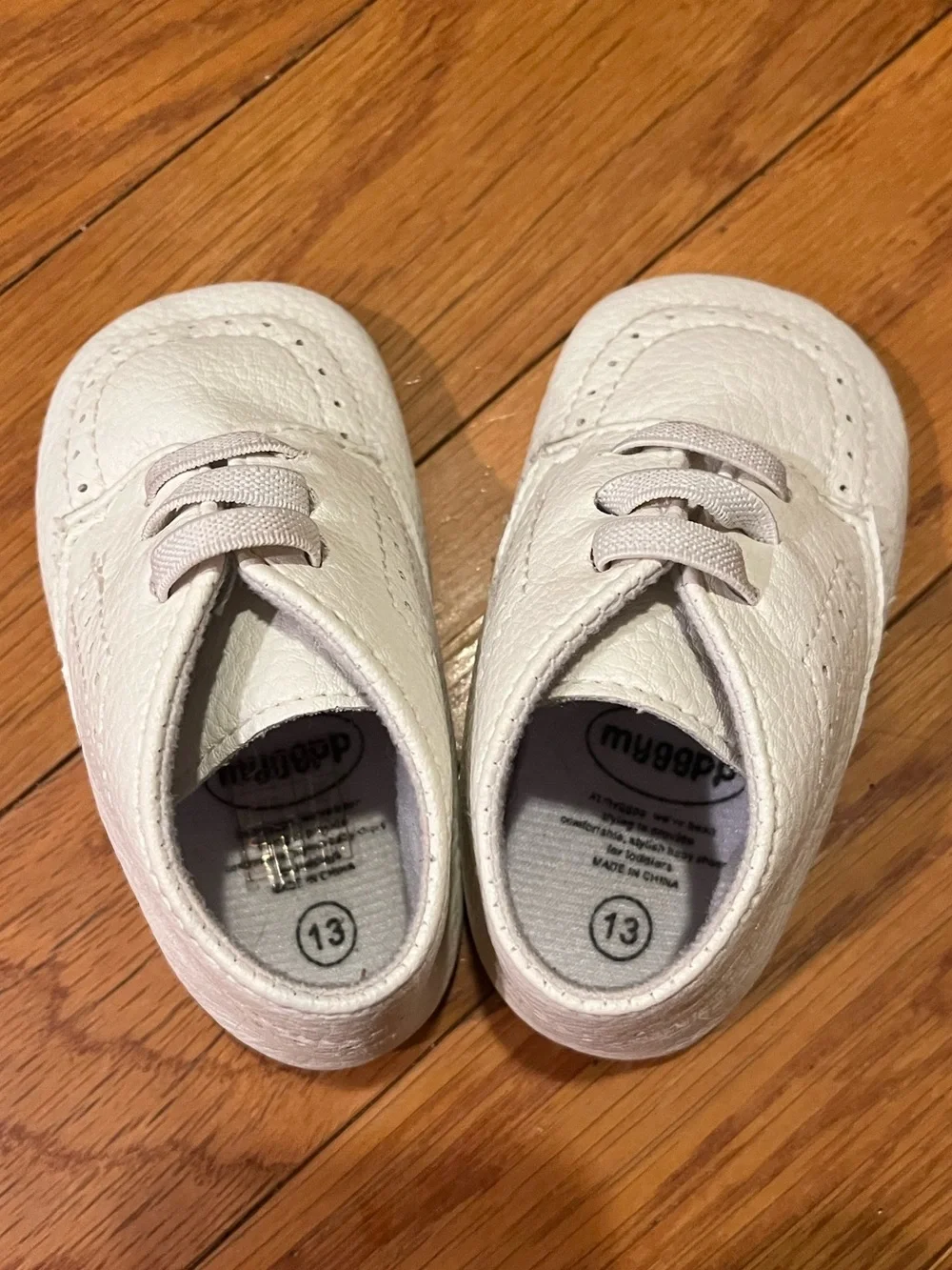 Classic White Baby/Toddler Dress Shoes